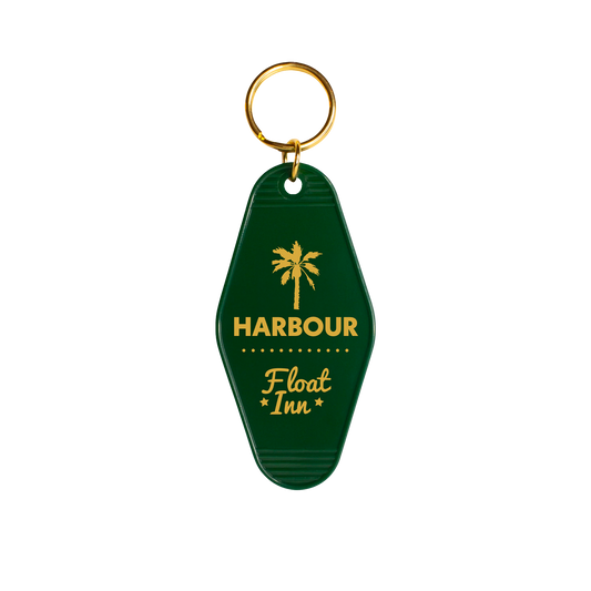 Float Inn Green Keychain